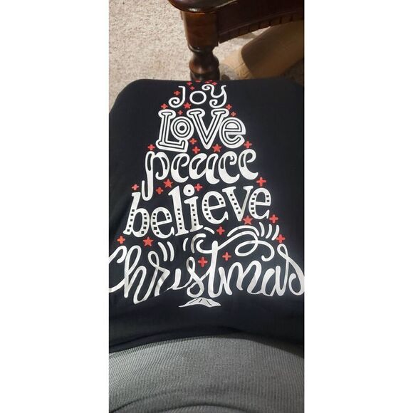 NWOT CHIC ME WOMENS CHRISTMAS TOP - Picture 2 of 2